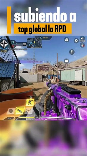 subiendo a top global la RPD | COD MOBILE #codmobilegameplay #reels #callofduty #codmobile #codm