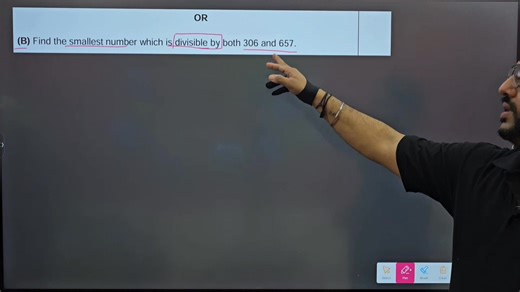 Find the smallest number which is divisible by both 306 and 657. In this video, we solve the Class 10 Maths Basic CBSE Sample Paper 2025-26 with complete and easy explanations. This sample paper is based on the latest CBSE exam pattern and is very important for understanding the question paper format, marking scheme and difficulty level of the board exam. In this lecture, you will get: ✔ CBSE Class 10 Maths Basic sample paper 2025-26 ✔ Step-by-step solutions of all questions ✔ Important question