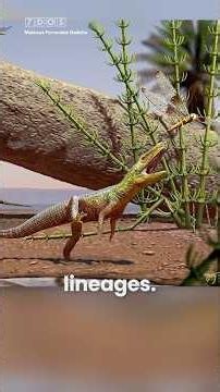 🦎 New extinct species could bridge evolutionary gap between dinosaurs and crocs!