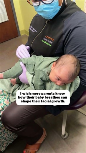 I wish more parents knew how their baby breathes can shape their facial growth.