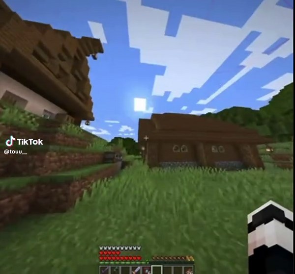 i think i found where he was building 😭 | #minecraft #mods #building #falling #fyp @Moose