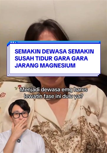 Semakin bertambah usia… pikiran juga makin penuh. Kerjaan, keluarga, tanggung jawab semuanya numpuk di kepala. Akhirnya malam datang, tapi otak tetap “nyala”. Badan capek, tapi tidur susah. Padahal seringnya tubuh lagi kekurangan magnesium — mineral yang bantu menenangkan saraf dan bikin tidur lebih nyenyak. Karena tidur yang cukup itu bukan kemewahan… tapi kebutuhan tubuh. #magnesiumglycinate #suplemenmagnesium #susahTidur #kesehatanTubuh #tidurnyenyak