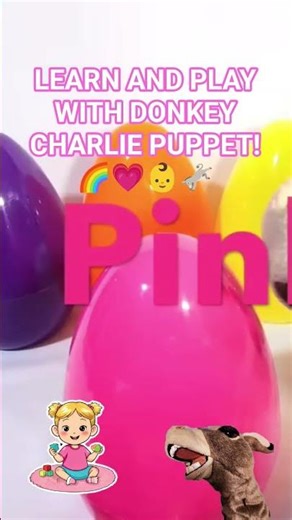 Donkey Charlie Puppet Show! 🎭 | Learning & Fun for Toddlers