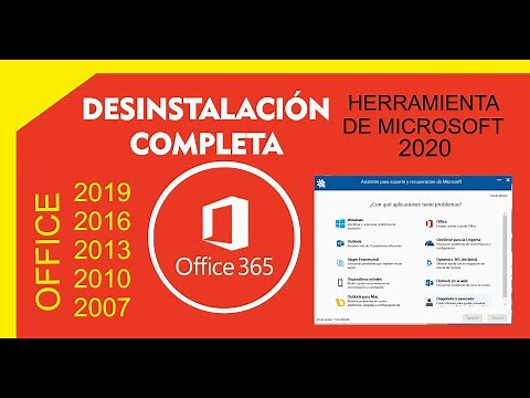 Desinstalación Completa del Office 365 para toda las versiones office Herramienta de Microsoft 2020