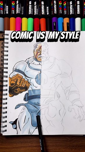 Exploring Conquest from Invincible: Drawing Techniques