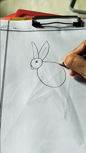 Hare Art. How to draw easily hare art step by step #beginnerarttips #drawingtutorials #drawing