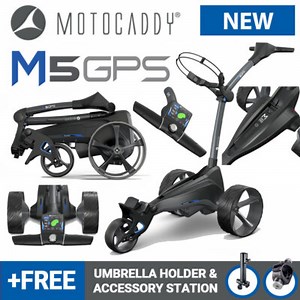 Motocaddy M5 GPS Electric Golf Trolley Standard Lithium 18 Hole - NEW! 2025 | eBay