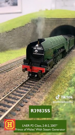 1.5K views · 19 reactions | Great video from Hornby of the new smoke generator equipped models in action  We're excited to see a actual video of th OO LNER P2 Class 2-8-2 2007 Prince of Wales with Steam Generator Era 11 running!!! These models are fitted with the new HM7000, these DCC decoders have better sound quailty over the TTS and allow for synchronized steam gernerator with the sound of the chuffs  | Metro Hobbies | Facebook