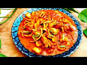 Super easy Kanava curry/ Easy Squid Curry/ Squid coconut Curry/Kanava Thenga curry /Aayish bakes