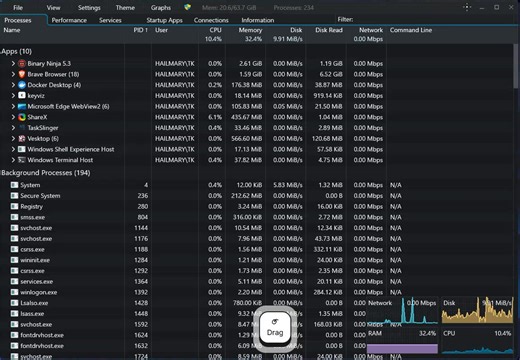 Yes, my Task Manager alternative comes with a run dialog, complete with command history, autocompletion and more. No, it does not take 94 ms to appear. Computers can be fast!