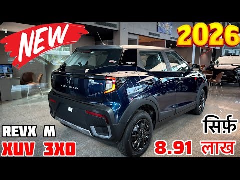 New 2026 Mahindra XUV 3XO Revx M Optional Review || सनरूफ वाली || Xuv 3xo Revx M O || Xuv 3xo Revx