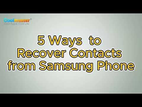 Samsung Contacts Recovery: Best 5 Ways to Restore Contacts on Samsung