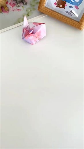 8K views · 55 reactions | Origami Bunny Rabbit Box #origamibunny #rabbitbox #diyorigami #papercraft #bunnycraft #easyorigami #creativecraft #handmadebox #origamiart #craftidea | paper craft ideas | Facebook