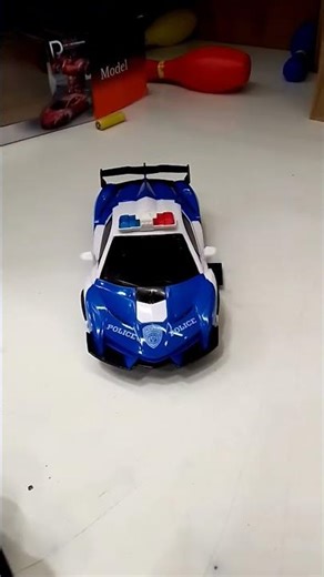 R/C Reboot Police Car with Remote control #satisfying#toys #unboxing #asmr #rc #car #shorts #reboot