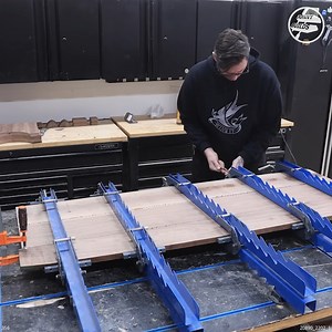 I built a walnut tambour wooden rolling door record cabinet with 3D carved rolling wood door that makes wood look like its flowing like water | Jonny Builds