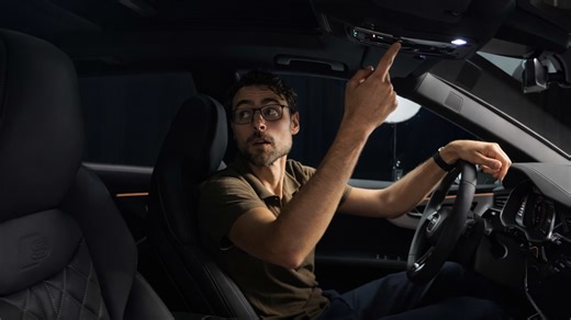 A closer look at the interior of the Audi Q8 facelift