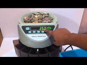 Table-Top Coin Counting Machine