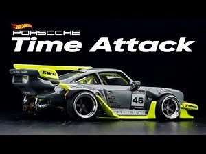 Old Porsche 911 Time Attack Hot Wheels custom