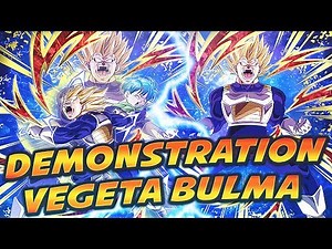 DEMONSTRATION VEGETA BULMA SPE 10 LE PLUS GROS FRAPPEUR DU JEU - DBZ DOKKAN BATTLE FR