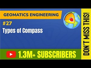 Types of Compass - Compass Surveying - GATE Geomatics Engineering