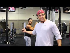Triceps Cable Push Down Cable Curl Superset ~ Fighter Workout 3
