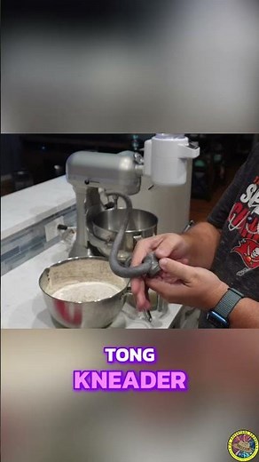 Effortless Bread Kneading: KitchenAid Pro Mixer Magic! #shorts