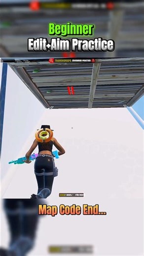Best Map for Practicing Edits+Aim Beginner 😮‍💨😮‍💨 #fn #fortnite #practice #new #viral