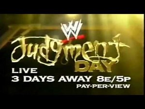WWE Judgement Day 2002 Commercial