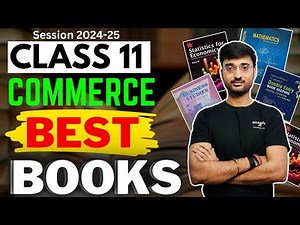 BEST BOOKS FOR CLASS 11 COMMERCE Books for Session 2024-25