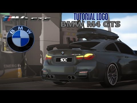 Tutorial on Creating a High-Quality BMW M4 GTS ( G82 ) Logo in | CAR PARKING MULTIPLAYER.