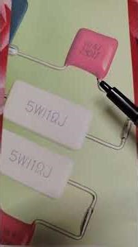 Noise Arresting Filter for Audio Amplifiers Using 104j and 5w Fusable Resistor...🔥🔥🔥