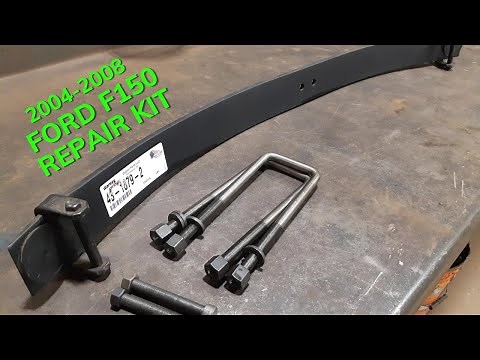 2004-2008 Ford F150 Leaf Spring Repair Kit and Installation Instructions | 43-1679-2