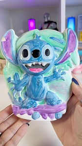 Disney Stitch Pour N’ Paint #disney #stitch #crafts | Dream Team’s World
