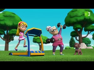 الجميع يستعد في خليج المغامرة لمسابقة الركض 🏃‍♀️🏃‍♂️