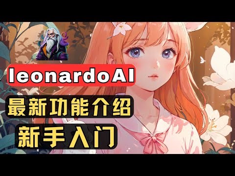 2025最新leonardo.ai新版教学，Leonardo AI界面与功能详细实操讲解 ，适合新手免费入门的AI绘图工具，AI绘画零基础入门，以图生图/图生视频，创建角色和故事场景，AI赚钱