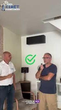 Installation d'une climatisation Daikin Stylish par Artisan Ciret. Confort et performance.