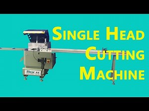 automatic single head aluminum profile cutting machine for doors and windows how to cut aluminum