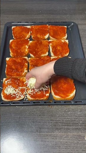 Pizza pain de mie ultra rapide à faire 🍕 #pizza #recette #food #cuisine #france #food