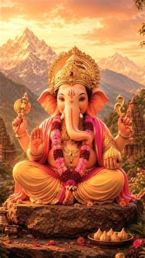 श्री गणेश के नाम से हर शुरुआत शुभ#ganesh #gajanan #shiv #shivaparvati Created with AI