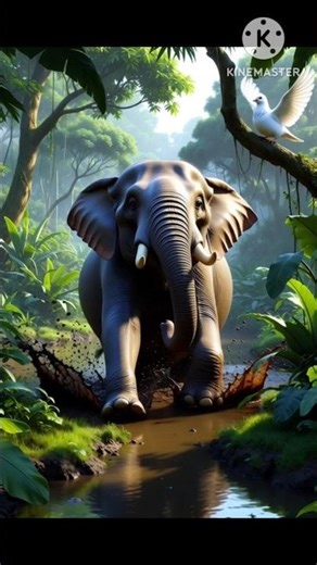 When a Small Bird Saved a Giant Elephant | Powerful Moral Story#MoralStory#ShortStory#ElephantStory