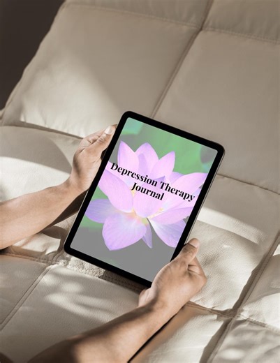 Depression Therapy Journal — 29‑page Printable Mental Health Workbook | Therapy Companion, CBT Worksheets, Self‑care & Mindfulness Tool - Etsy