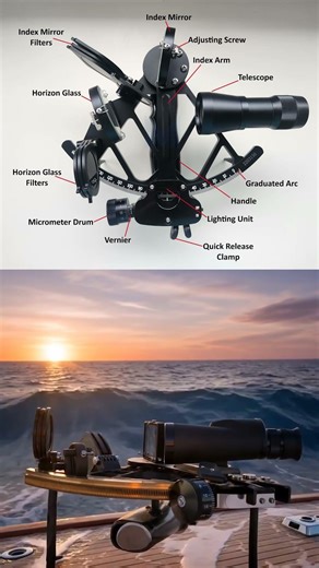 Mastering the Sextant: The Navigator's Essential Tool 🧭