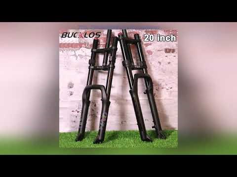 Why Everyone’s Talking About This Product! BUCKLOS Suspension Fork 20'' Air Fork 140mm Single/Doub