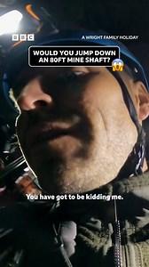 Safe to say Mark Wright doesn't have a head for heights 😱 #AWrightFamilyHoliday #iPlayer | BBC