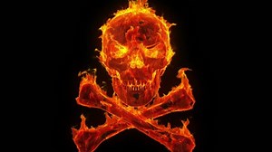 Burning Skull Crossbones Stock Footage Video (100% Royalty-free) 3077947 | Shutterstock