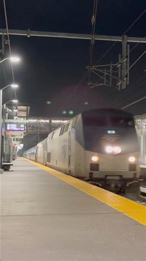 P42DC 109 Leads Amtrak 67 @ Pawtucket/CF! #train #amtrak #shorts