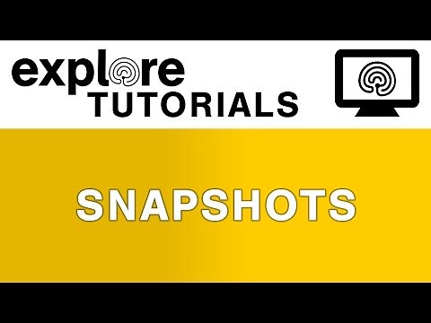 How To Use The Explore Snapshot Feature - Video Tutorial