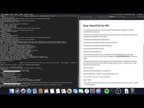 Install OpenCV (cv2) on Raspberry Pi Easily!