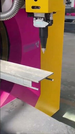 Amazing Metal Cutting with Laser Machine #IndustrialMachine #Engineering #Manufacturing