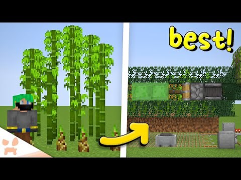 3 MUST HAVE Minecraft 1.21 Bamboo Farms!